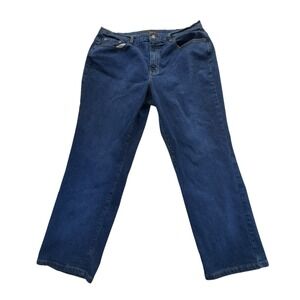 Venezia Blue Stretch Classic Denim Jeans Womens Petite 22